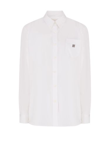 Givenchy Cotton Shirt With Logo - Givenchy - Modalova