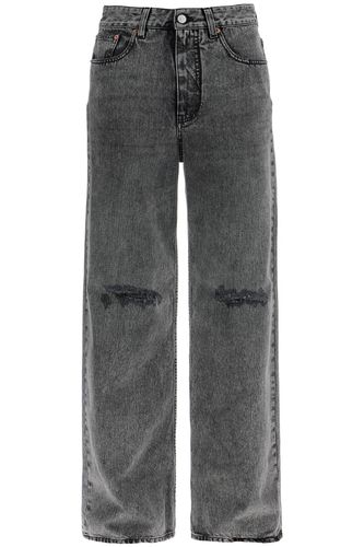 MM6 Maison Margiela Wide Leg Jeans - MM6 Maison Margiela - Modalova