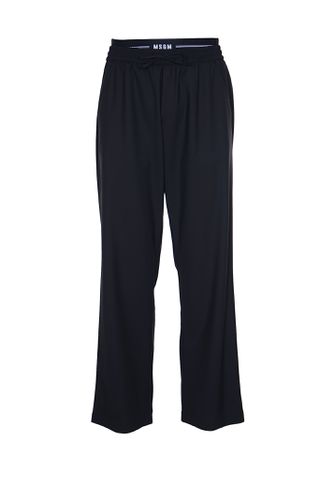 MSGM Logo Waist Trousers - MSGM - Modalova