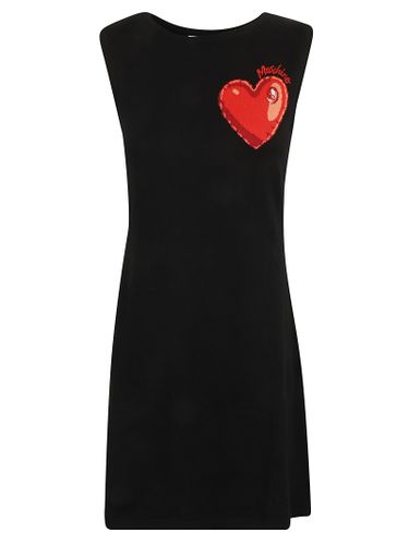 Inflatable Heart Sleeveless Dress - Moschino - Modalova