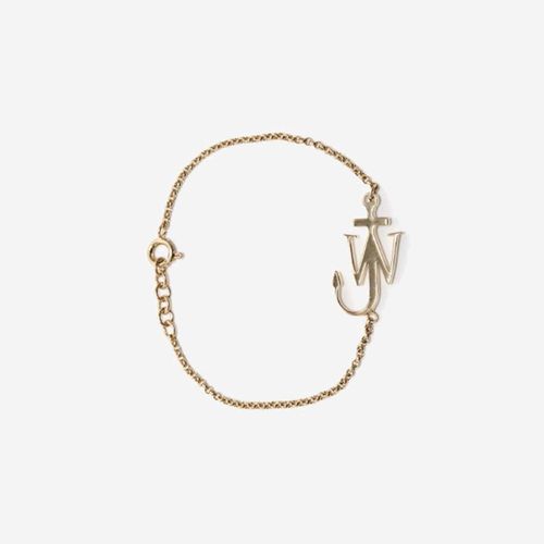 J. W. Anderson Brass Logo Bracelet - J.W. Anderson - Modalova