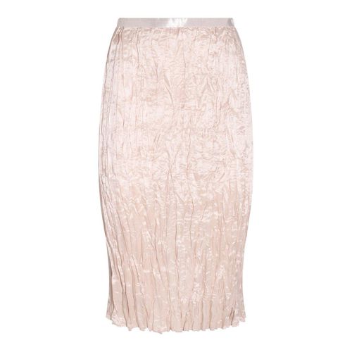 Runched Detailed Satin Skirt - Acne Studios - Modalova