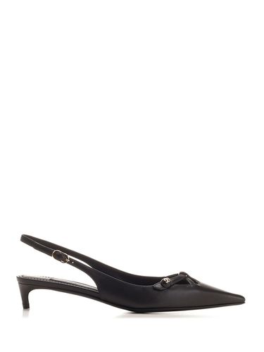 Leather Slingback - Dolce & Gabbana - Modalova