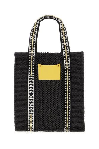 Black Raffia Shopping Bag - Isabel Marant - Modalova