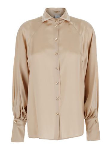 Classic Collar Shirt In Viscose Blend Woman - Eleventy - Modalova