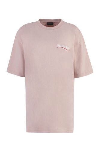 Balenciaga Cotton Crew-neck T-shirt - Balenciaga - Modalova