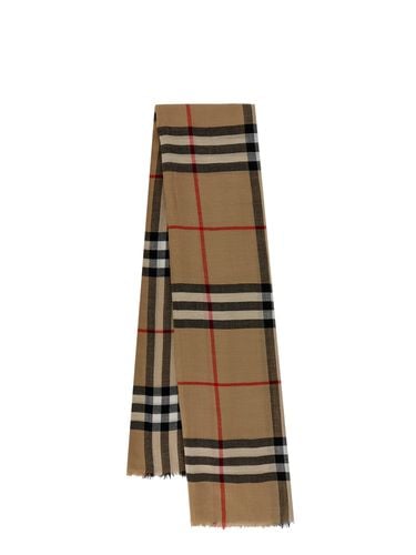 Burberry Check Pattern Scarf - Burberry - Modalova