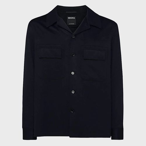 Dark Cashmere Casual Jacket - Zegna - Modalova