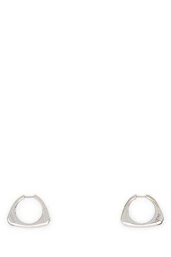 Loewe Stirrup Stone Inlay Earrings - Loewe - Modalova