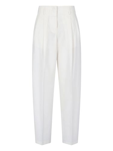 Virgin Wool Blend Trousers - Golden Goose - Modalova