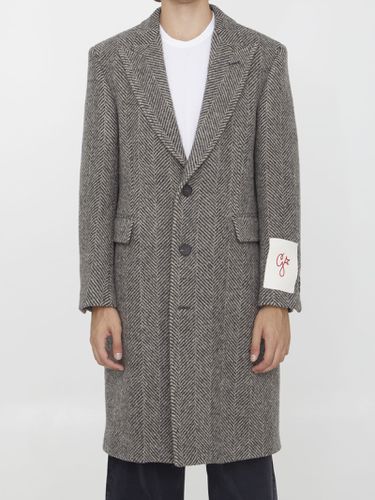 Chevron Single-breasted Coat - Golden Goose - Modalova