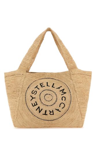 Raffia Large Stella Logo Shopping Bag - Stella McCartney - Modalova
