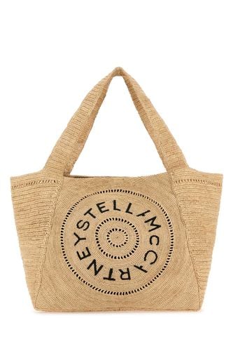 Raffia Large Stella Logo Shopping Bag - Stella McCartney - Modalova