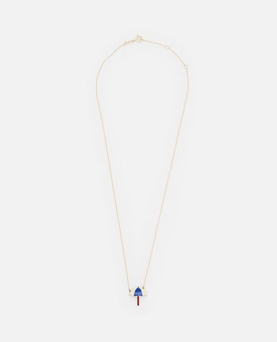 K Gold Sombrilla Enamel Necklace - Aliita - Modalova