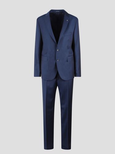 Single-breasted Tailored Suit - Tagliatore - Modalova