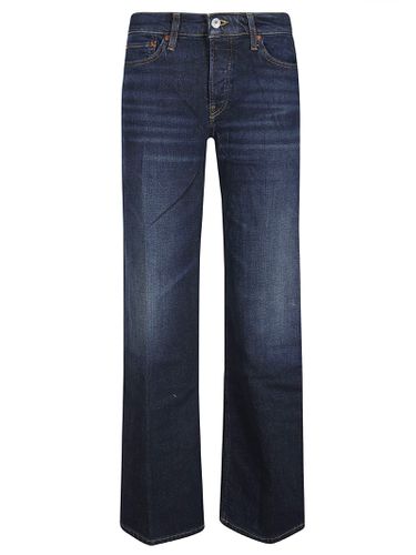 RE/DONE Mid Rise Wide Leg Jeans - RE/DONE - Modalova