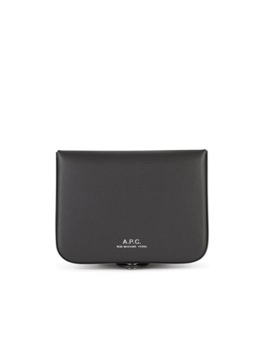 A. P.C. josh Leather Coin Purse - A.P.C. - Modalova