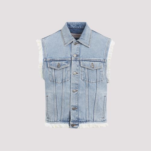 Valentino Denim Vest - Valentino - Modalova