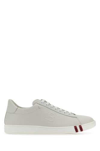 Bally Chalk Leather Asher Sneakers - Bally - Modalova