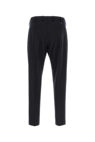 Midnight Blue Stretch Wool Pant - PT Torino - Modalova