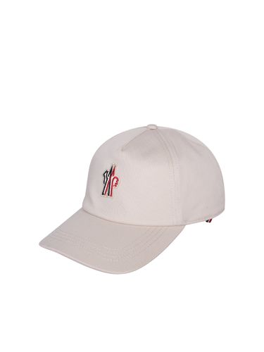 Moncler Grenoble White Baseball Cap - Moncler Grenoble - Modalova