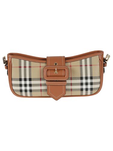 House Check Buckled Shoulder Bag - Burberry - Modalova