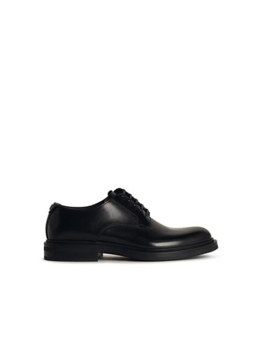 Scarpa derby In Shiny Leather - Dolce & Gabbana - Modalova