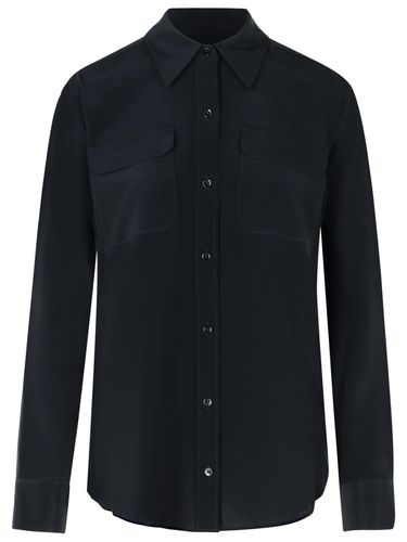 Equipment Black Silk Shirt - Equipment - Modalova