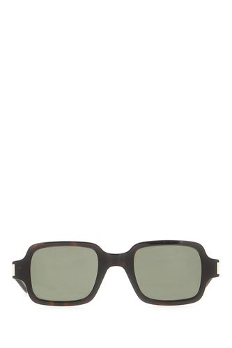 Black Acetate Sl 720 Sunglasses - Saint Laurent - Modalova