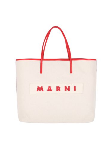 Marni Logo Tote Bag - Marni - Modalova