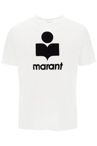 Karman T-shirt With Flocked Logo - Isabel Marant - Modalova