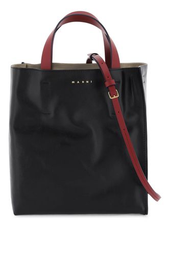 Marni Museo Bag In Black Leather - Marni - Modalova