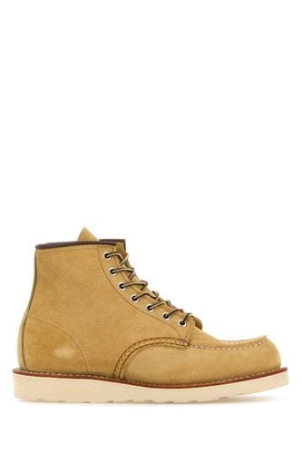 Mustard Suede Lace-up Shoes - Red Wing - Modalova