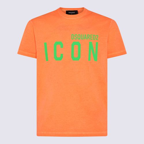 Dsquared2 Orange Cotton T-shirt - Dsquared2 - Modalova