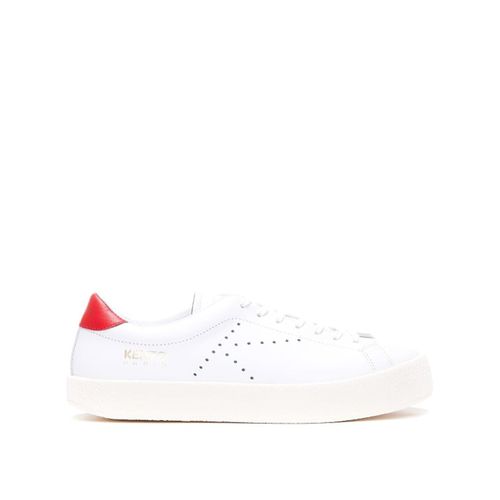 Kenzo Leather Logo Sneakers - Kenzo - Modalova