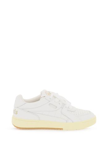 Palm University Leather Sneakers - Palm Angels - Modalova