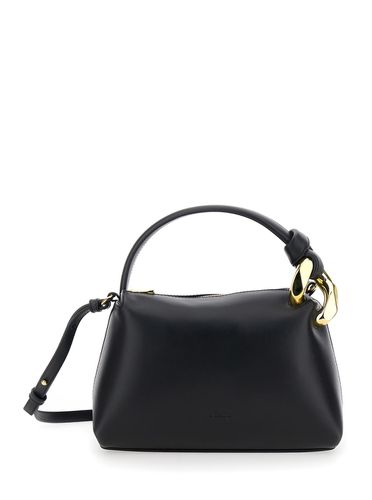 J. W. Anderson corner Small Handbag With Metallic Knot Detail In Leather Woman - J.W. Anderson - Modalova