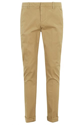 Dondup Pantalone Gaubert Gabardina - Dondup - Modalova