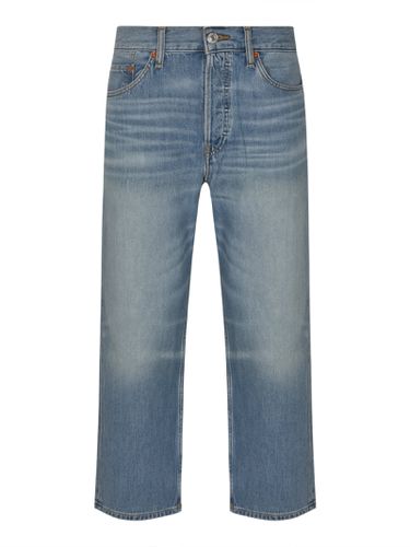 RE/DONE Loose Crop Jeans - RE/DONE - Modalova