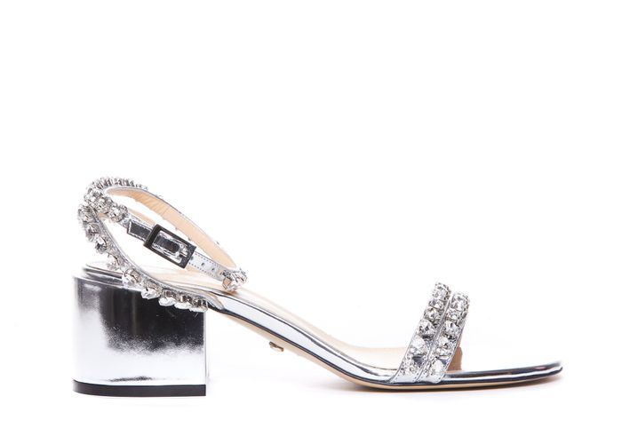 Audrey Crystal Pump Sandals - Mach & Mach - Modalova