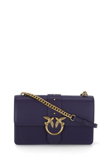 Love Classic Icon Leather Crossbody Bag - Pinko - Modalova