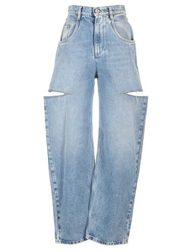 Maison Margiela Cut Off Jeans - Maison Margiela - Modalova