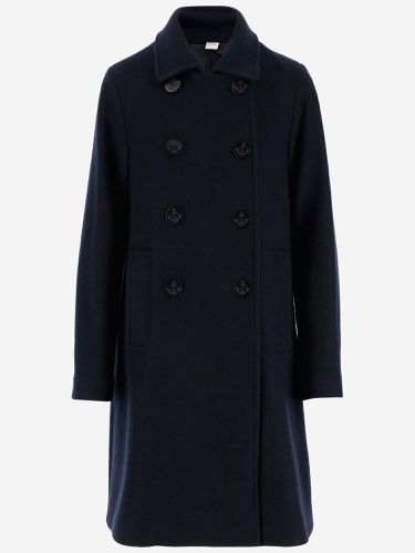 Aspesi Long Wool Coat - Aspesi - Modalova