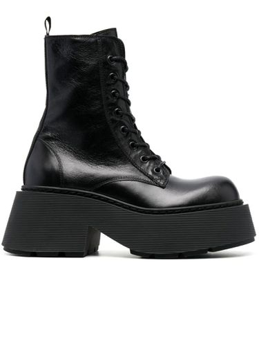 Calf Leather Platform Boots - Vic Matié - Modalova