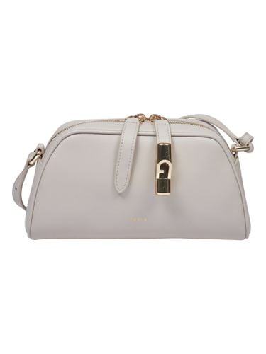 Logo Printed Zipped Crossbody Bag - Furla - Modalova