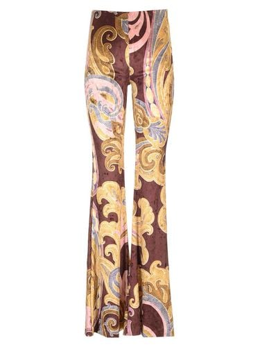 Etro Stretch Chenille Trousers - Etro - Modalova