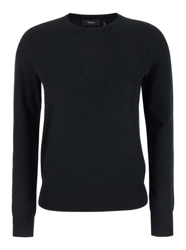 Crewneck Sweater In Wool Woman - Theory - Modalova