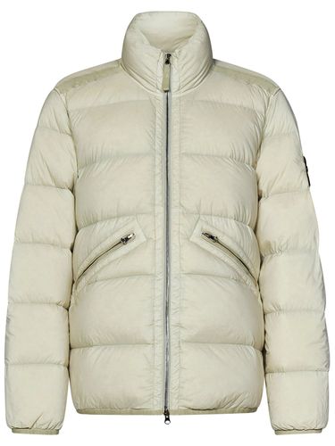 Stone Island High-neck Zip-up Coat - Stone Island - Modalova