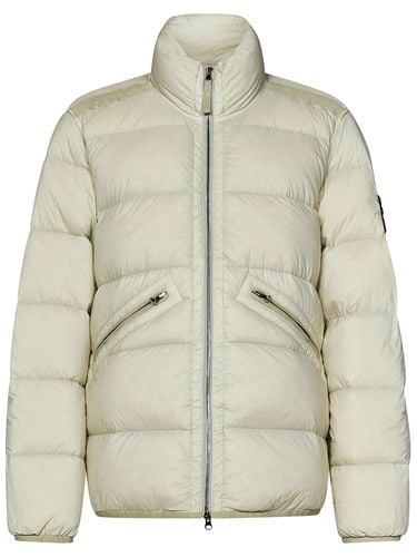 Stone Island High-neck Zip-up Coat - Stone Island - Modalova