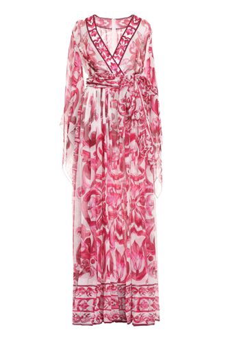 Dolce & Gabbana Long Chiffon Dress - Dolce & Gabbana - Modalova